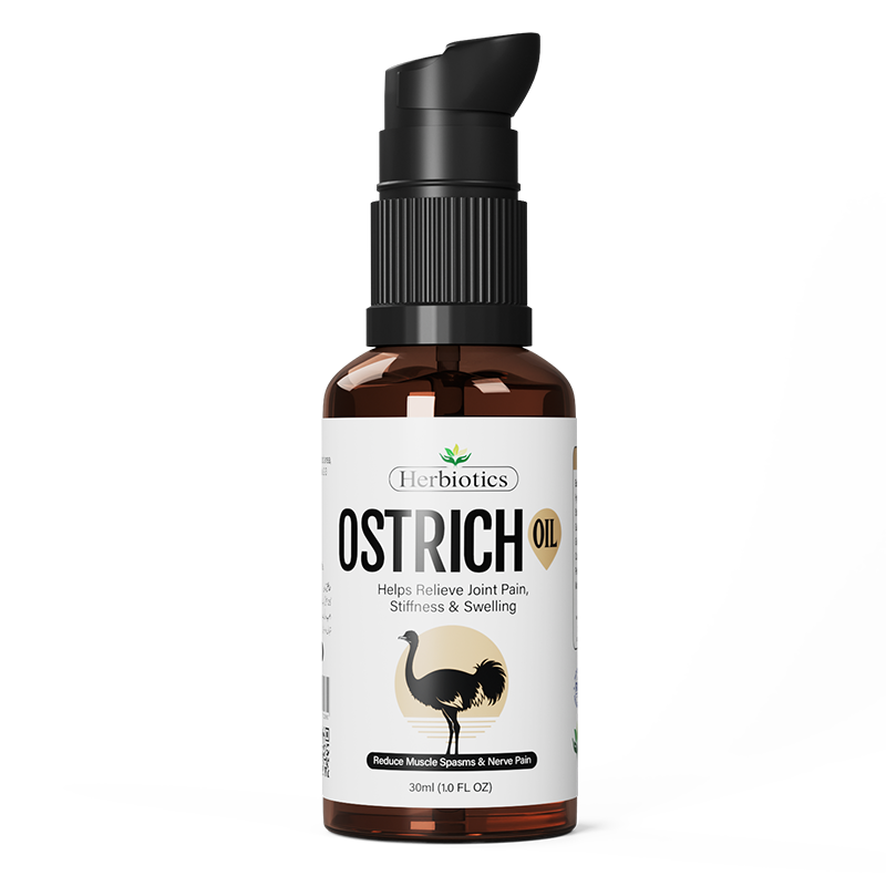 Ostrich Oil for Muscles & Joints Pain Relief