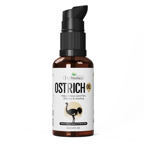 Ostrich Oil for Muscles & Joints Pain Relief